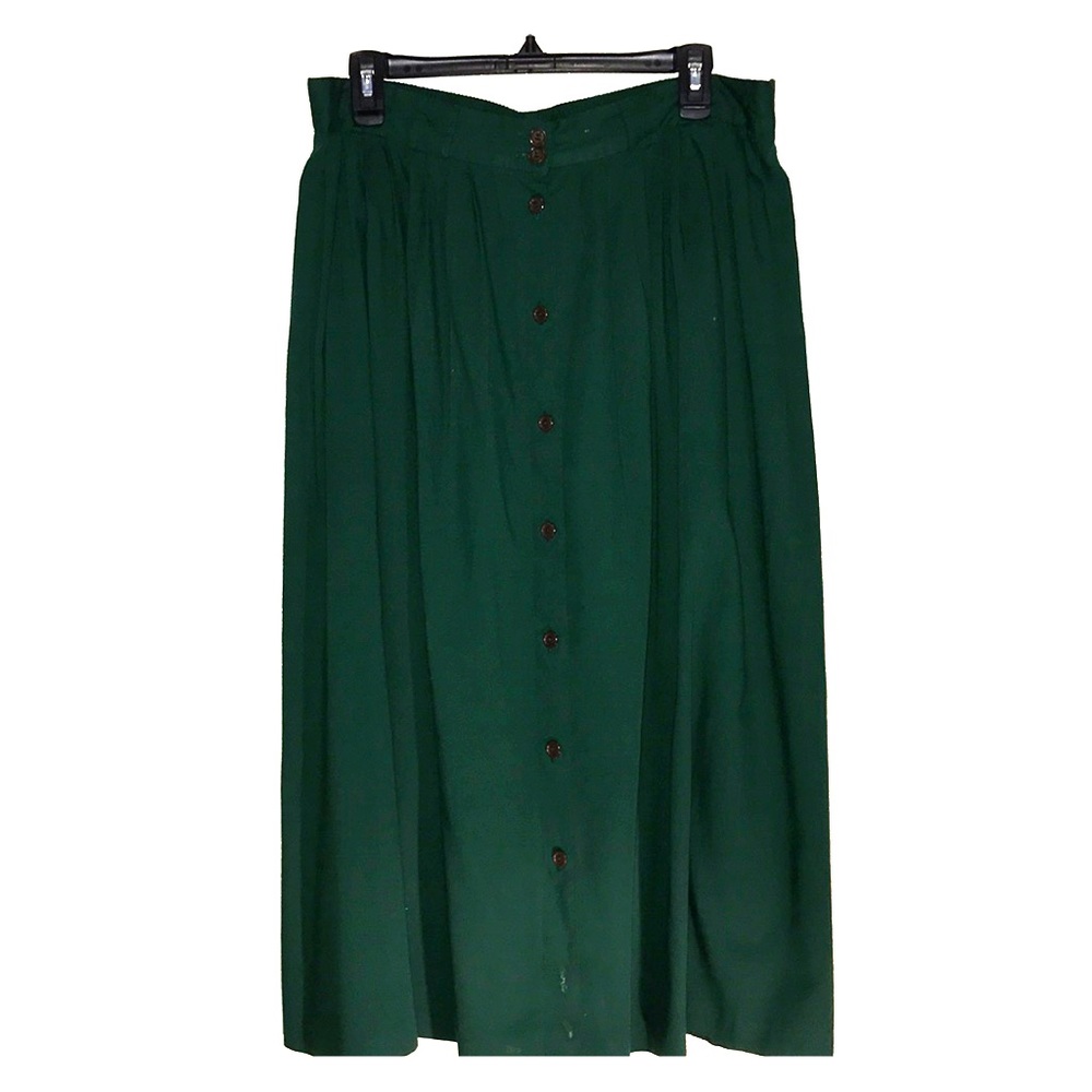 Vintage Dark Green Skirt